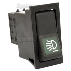 UF41283    Rocker Switch---Head Light---Replaces E9NN116540AA